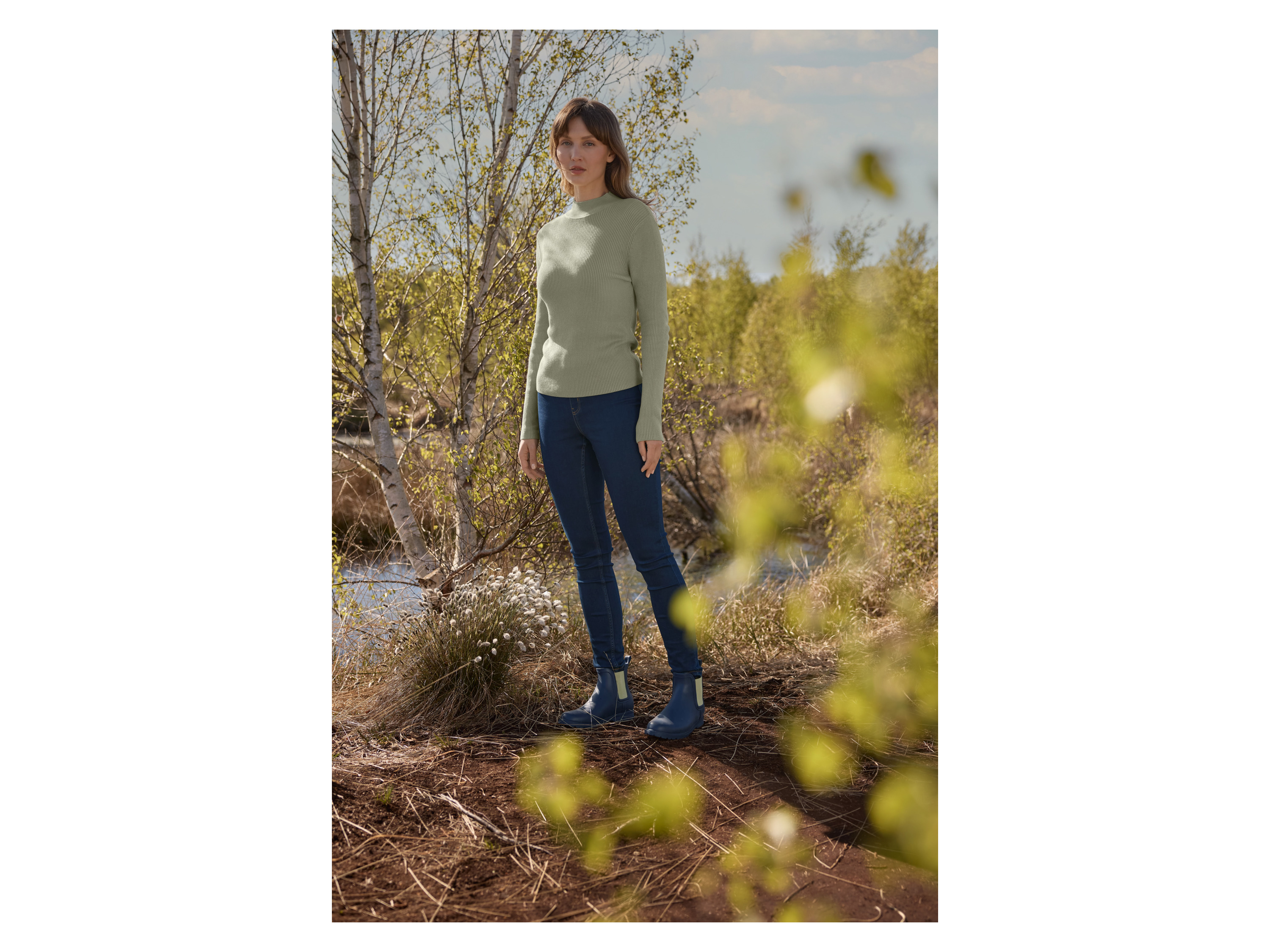 ESMARA® Damen Jeggings (Blau, 36) – Bild 3 von 4