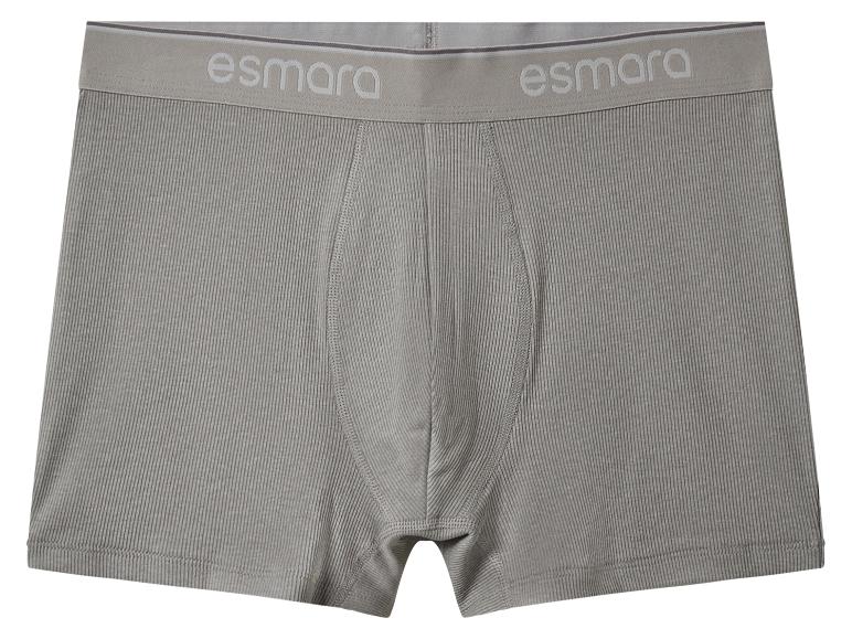 Herren Gerippte Boxer, 3 Stück