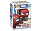 Eine Funko Pop! Figur von Spider-Man aus der Marvel Diamond Collection.