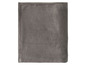 Eine graue Fleece-Decke.