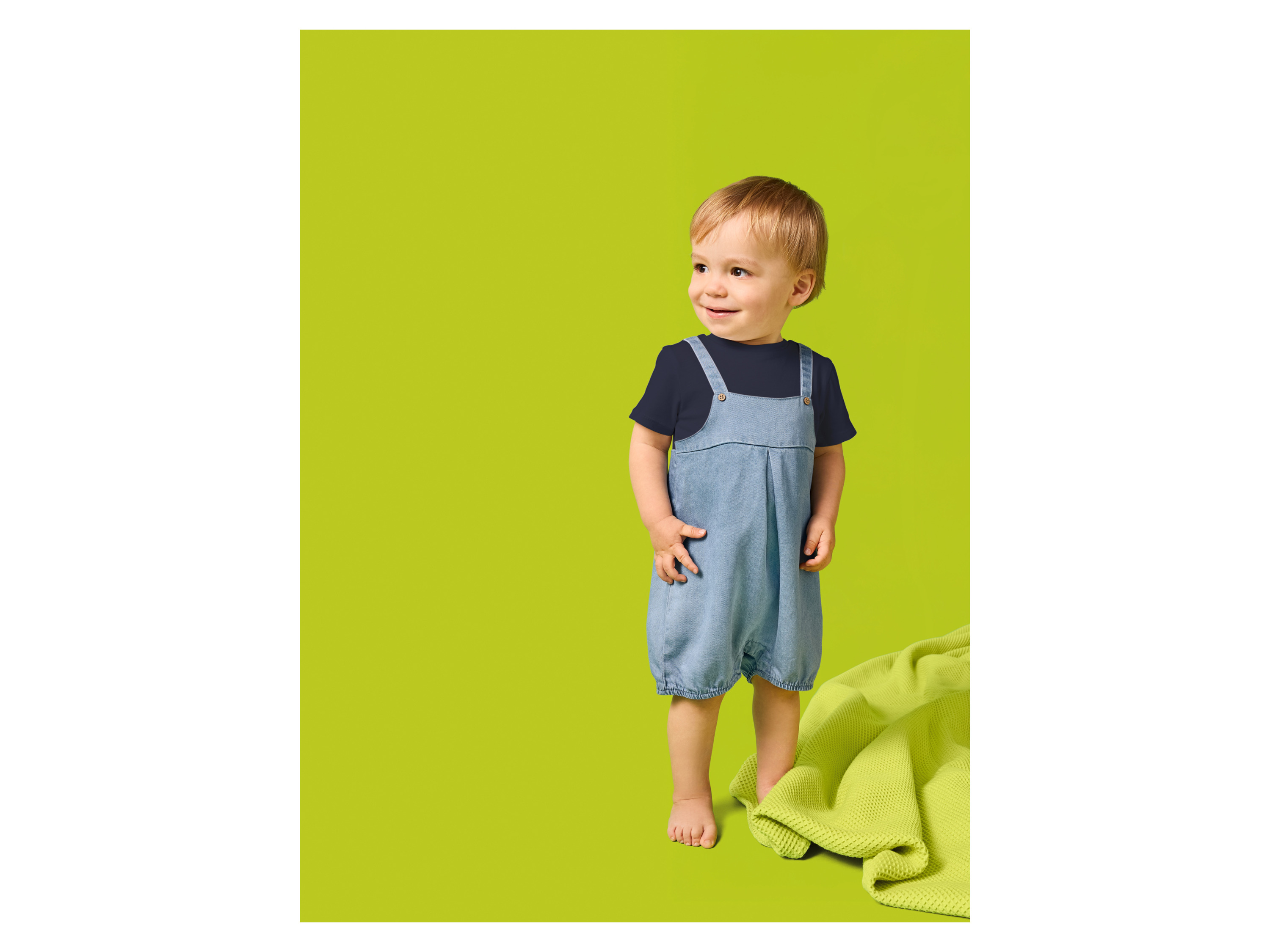 LUPILU® Baby Kleid / Overall (Latzhose, 62/68) – Bild 2 von 4