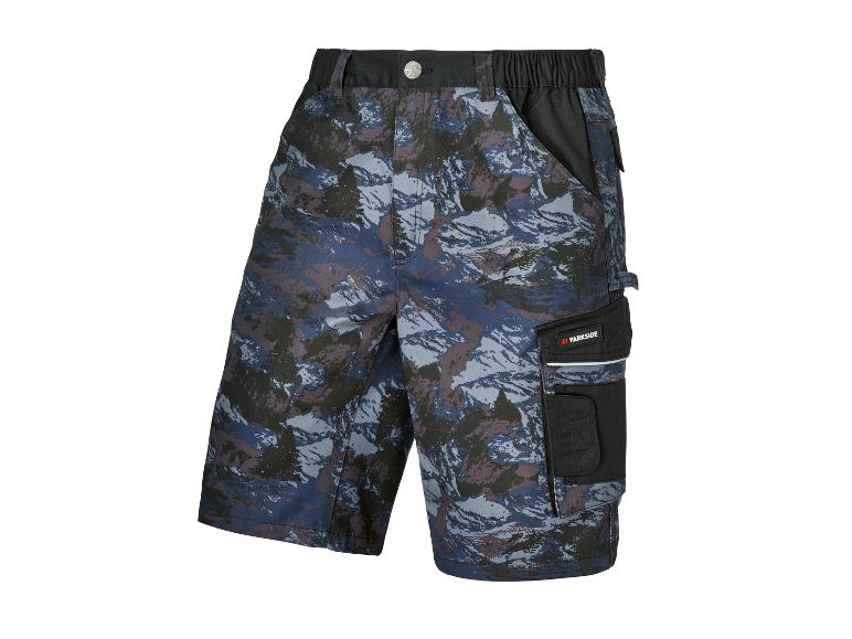 Parkside Arbeitsshorts, Berg-Camouflage.