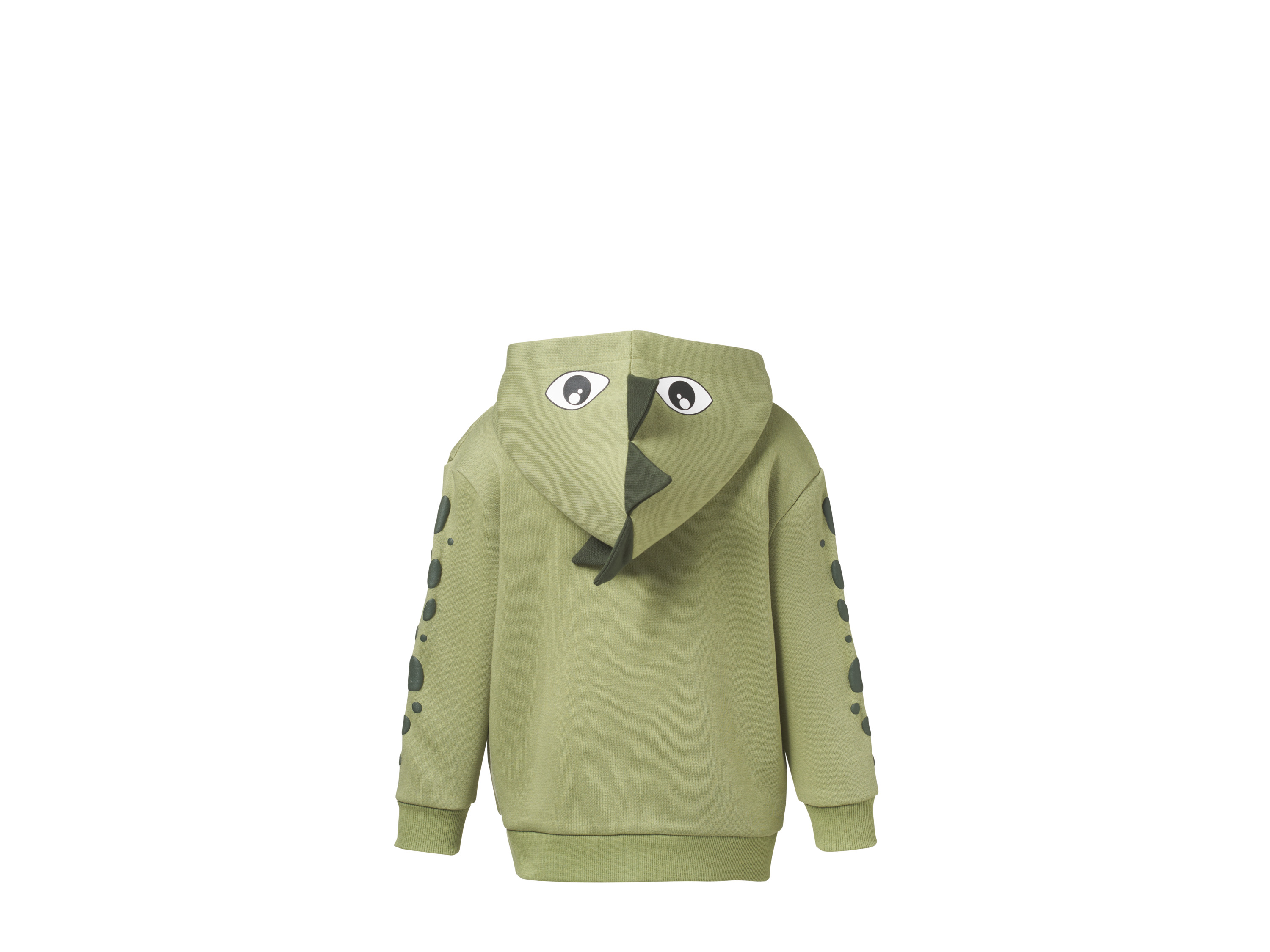 LUPILU® Premium Kinder-Sweatjacke (Grün, 110/116) – Bild 3 von 4
