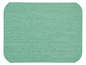 Eine grüne Anti-Rutsch-Matte mit einem Gittermuster.