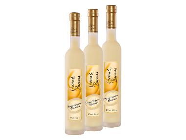 3 x 0,5-l-Flasche Spirituosenpaket Crema & Banana Liquore Typ Banane 17 % Vol