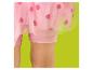 Kinder-Shorts und Tüllrock in Rosa mit Erdbeermuster.