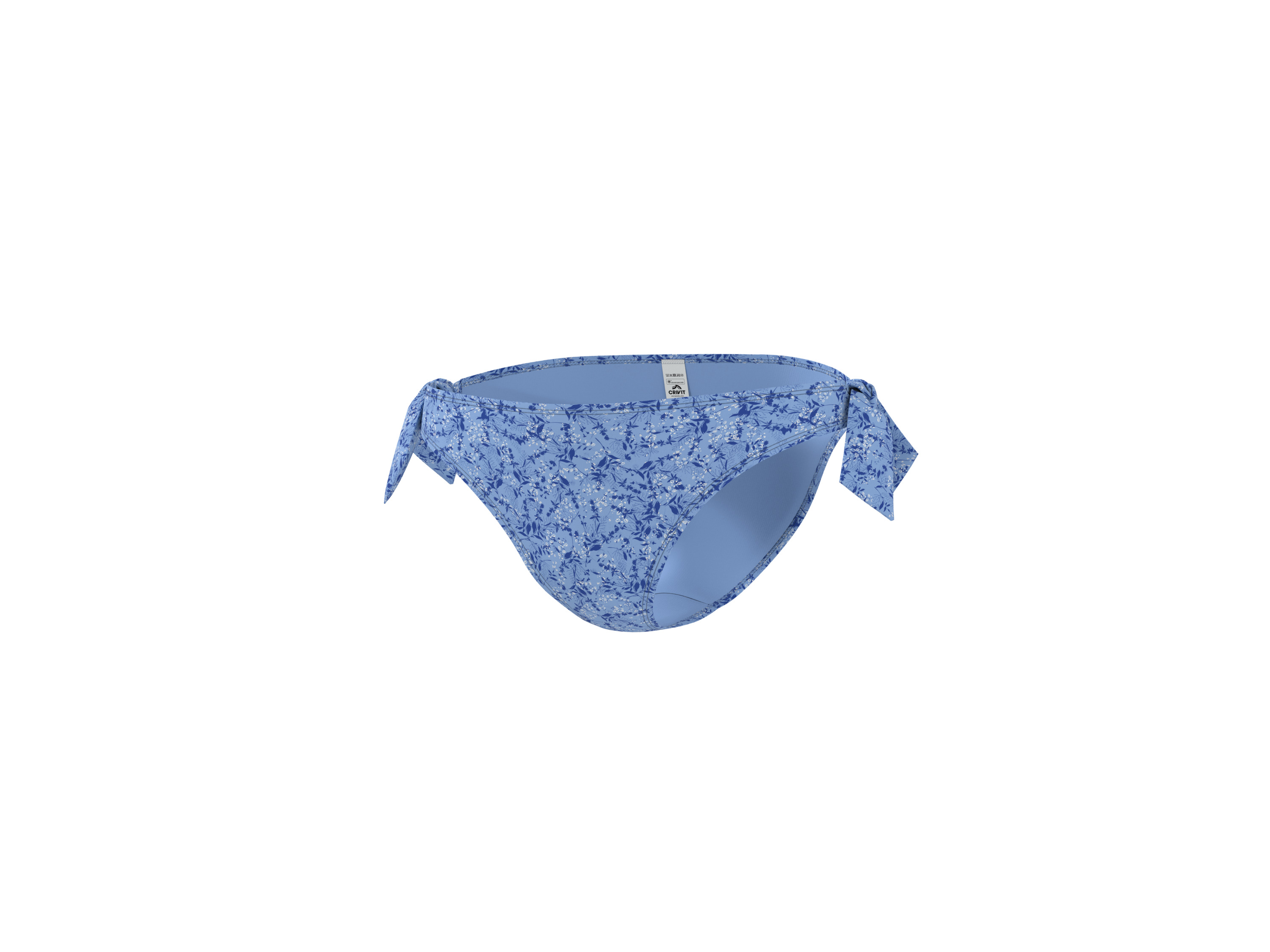 CRIVIT Damen Bikini-Oberteil / Bikini-Unterteil / Bandeau-Bikini-Oberteil (Hellblau, S(36/38)) - Farbe: blau