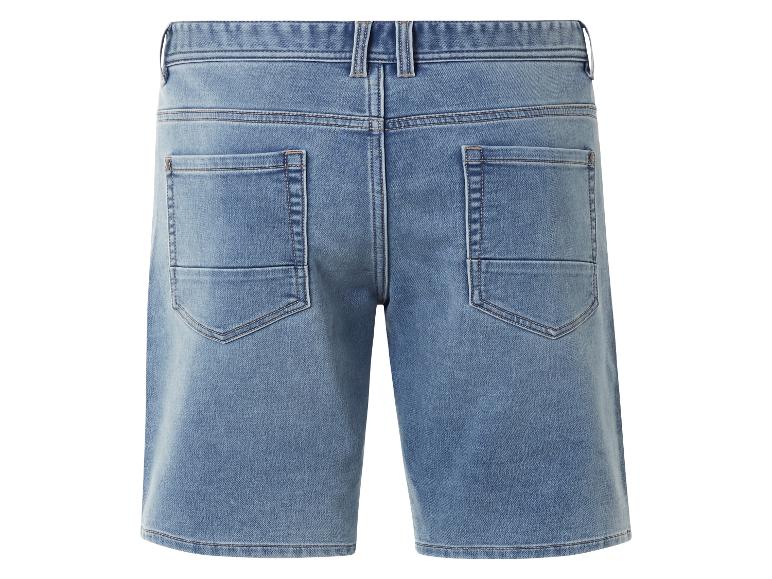 Herren Sweatdenim-Shorts, im 5-Pocket-Style