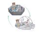 Baby-Spieldecke mit Spielbogen und Bällebad mit Bärenmotiv