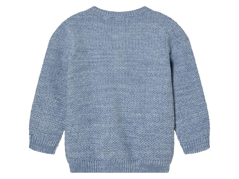 Blauer Pullover für Jungen.