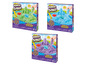 Drei Kinetic Sand Sandkasten-Sets mit Spielzeug