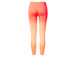 Ombre-Leggings in Rosa- und Orangetönen.
