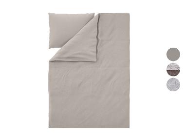 LIVARNO® Satin-Bettwäsche / Satin-Wendebettwäsche, 155 x 220 cm
