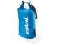 Eine blaue wasserdichte Tasche von Mistral.