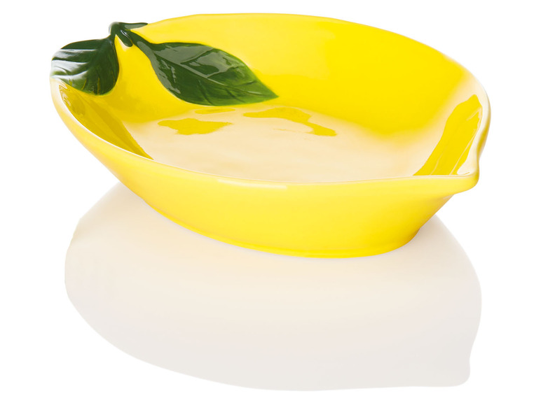 Gehe zu Vollbildansicht: ERNESTO® Schalen-Set / Servierschale, im Zitronen-Design - Bild 3