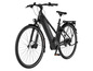 Ein schwarzes E-Bike der Marke Fischer.