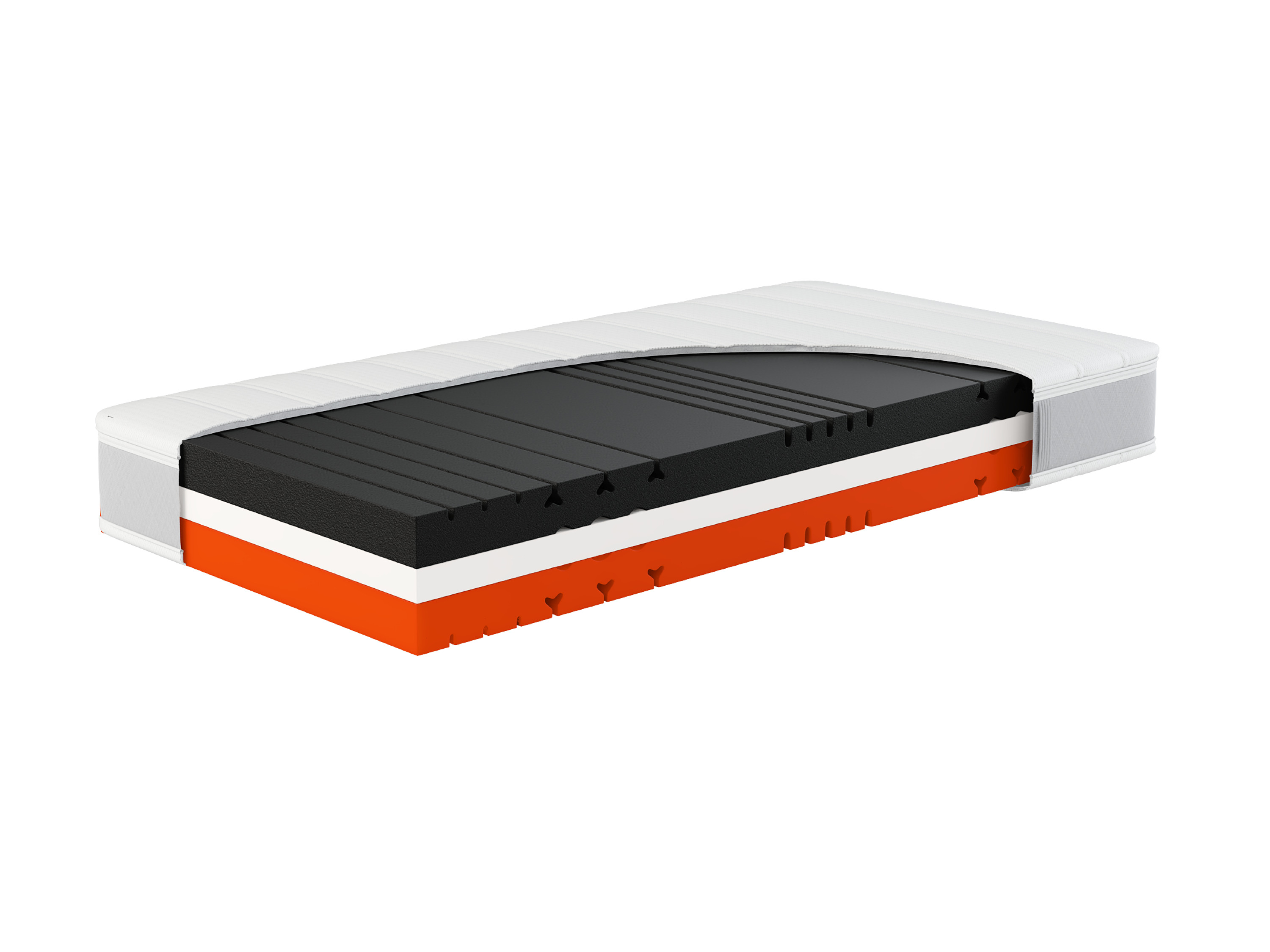 HN8 SCHLAFSYSTEME 7-Zonen Kaltschaum-Matratze Sleep Balance Pro mit Wendefunktion (H2/H3, 120 X 200 CM) – Bild 2 von 4