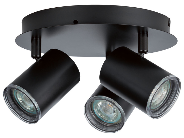 Gehe zu Vollbildansicht: LIVARNO home LED-Badleuchte, 3 dreh- und schwenkbare Spots - Bild 5