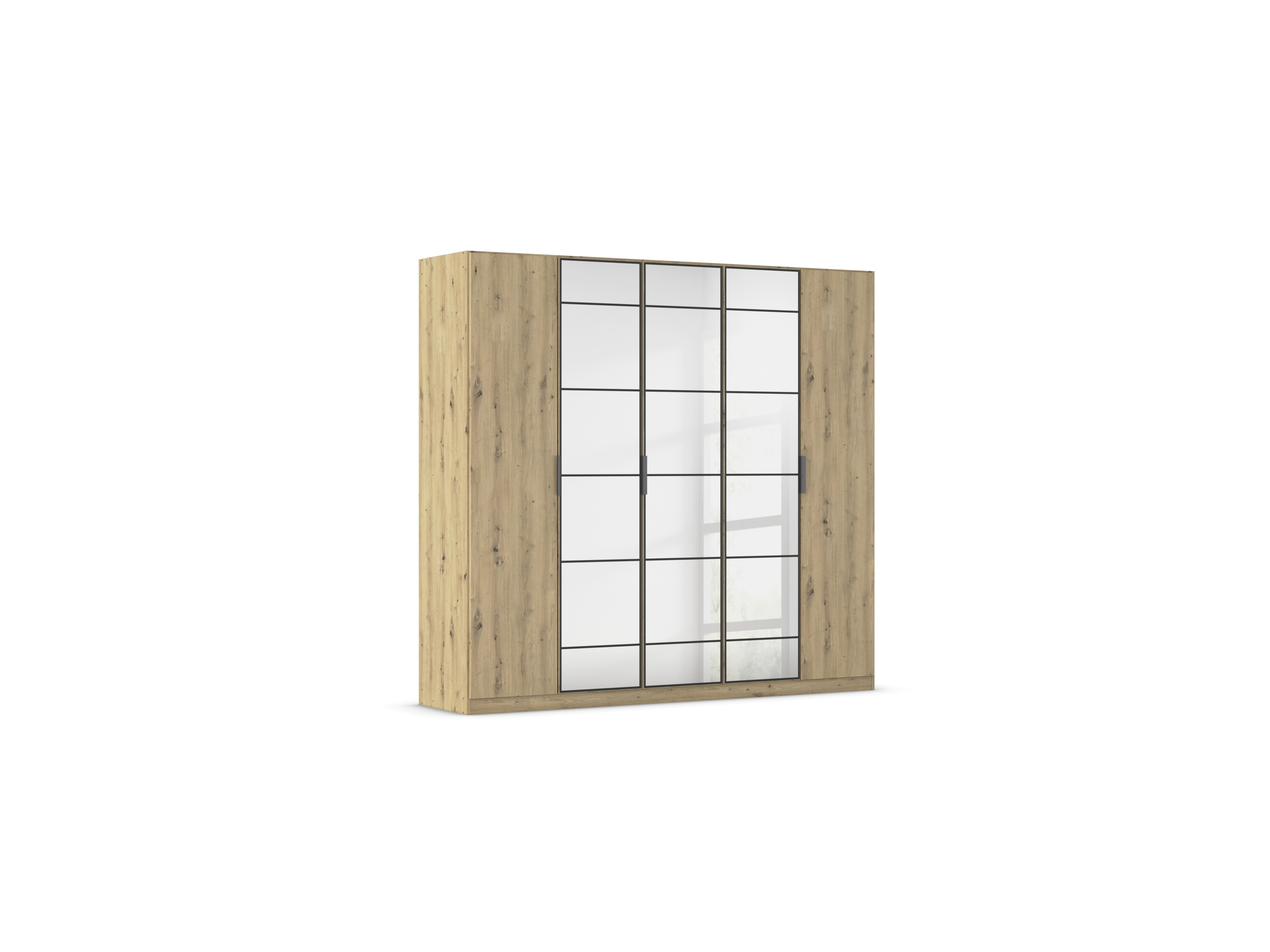 RAUCH ORANGE Acero Drehtürenschrank (Eiche Artisan, Breite 226 cm / Höhe 210 cm)
