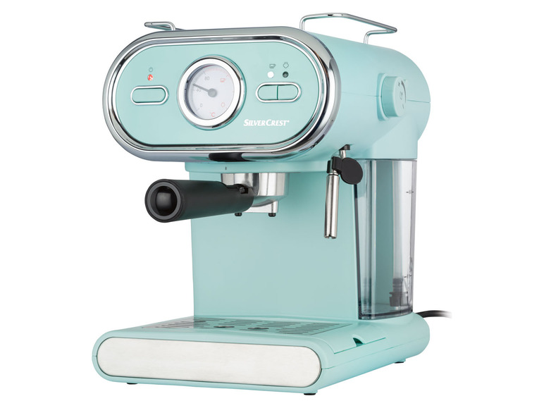 Pastell KITCHEN Espressomaschine/Siebträger TOOLS mint SEM SILVERCREST® D3 1100