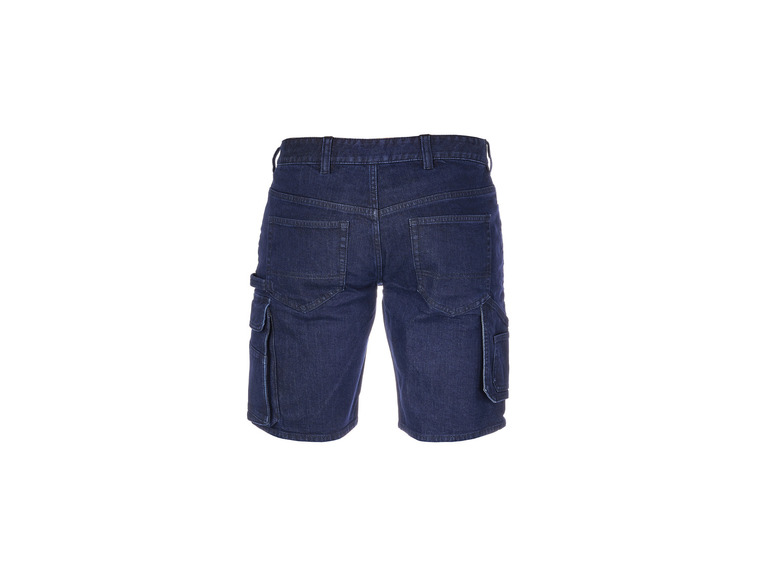 Gehe zu Vollbildansicht: PARKSIDE® Herren Jeans-Shorts im Handwerkerstil, optimal zum Heimwerken - Bild 2