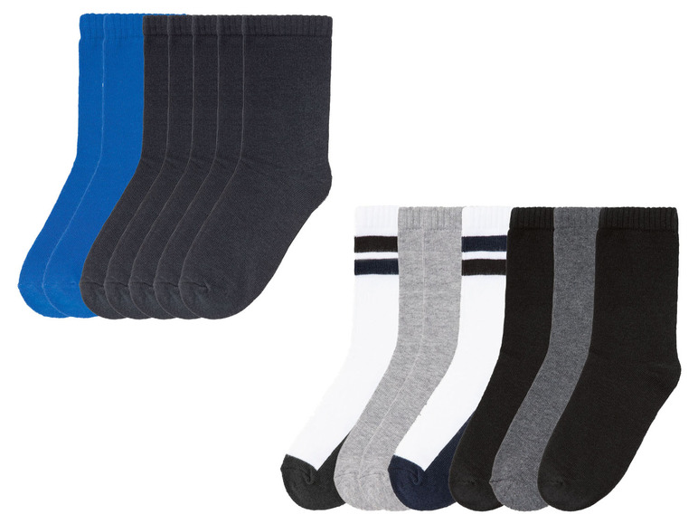 Gehe zu Vollbildansicht: PEPPERTS® Jungen Socken, 7 Paar, mit Baumwolle - Bild 1
