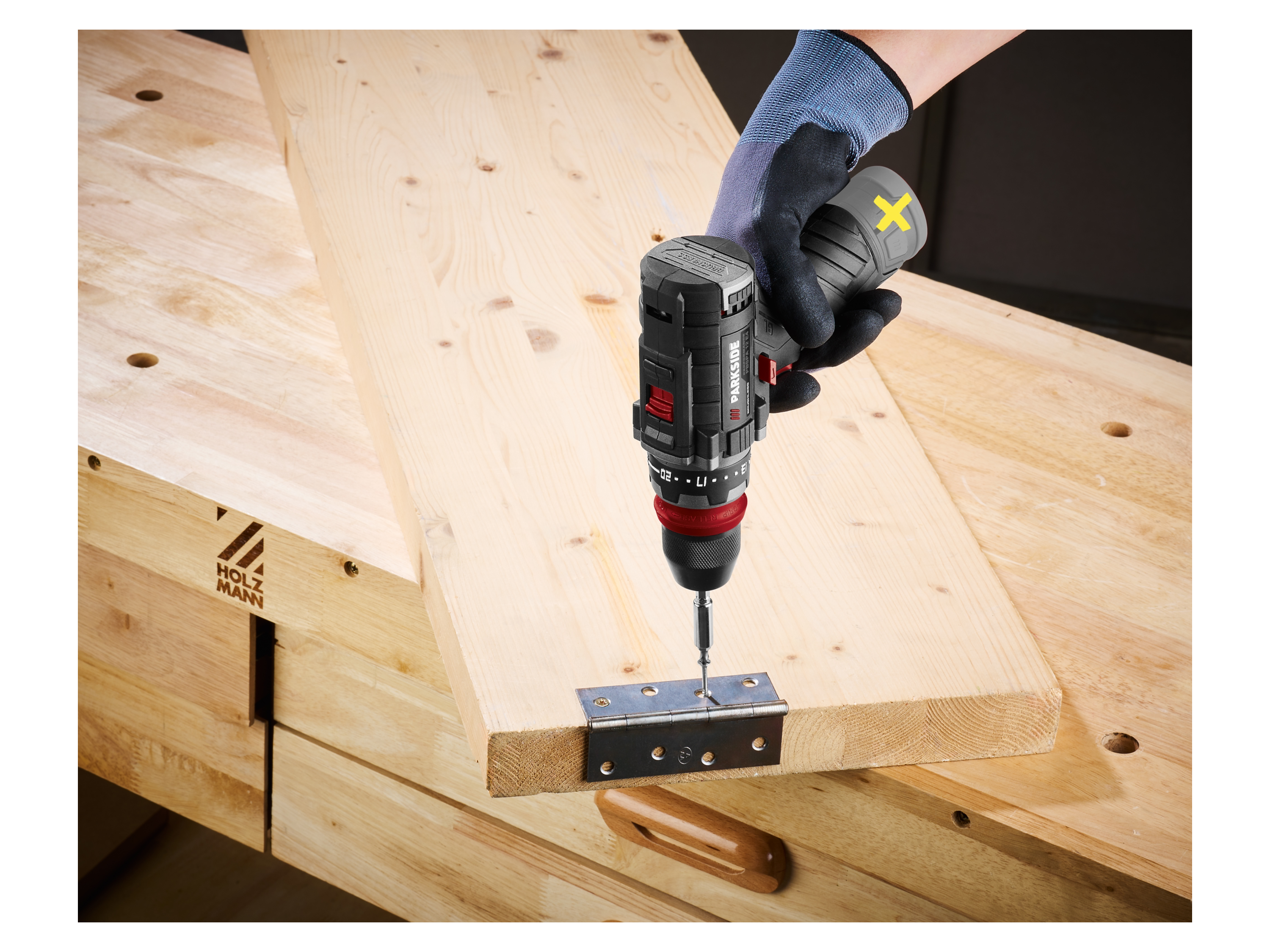 Thumbnail - PARKSIDE PERFORMANCE® 12 V Akku-Bohrschrauber »PBSPA 12 E4«, ohne Akku und Ladegerät