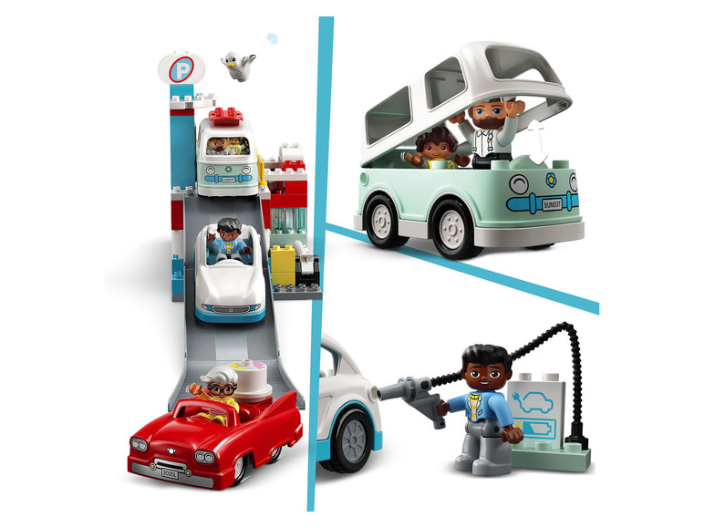 Gehe zu Vollbildansicht: LEGO® DUPLO® 10948 »Parkhaus mit Autowaschanlage« - Bild 4