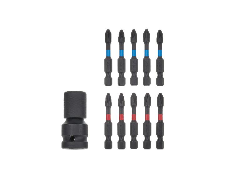 Schlagnuss-Satz / Schlagschrauber-Adapter mit Torsions-Bits / Kraft-Kugelgelenk-Satz