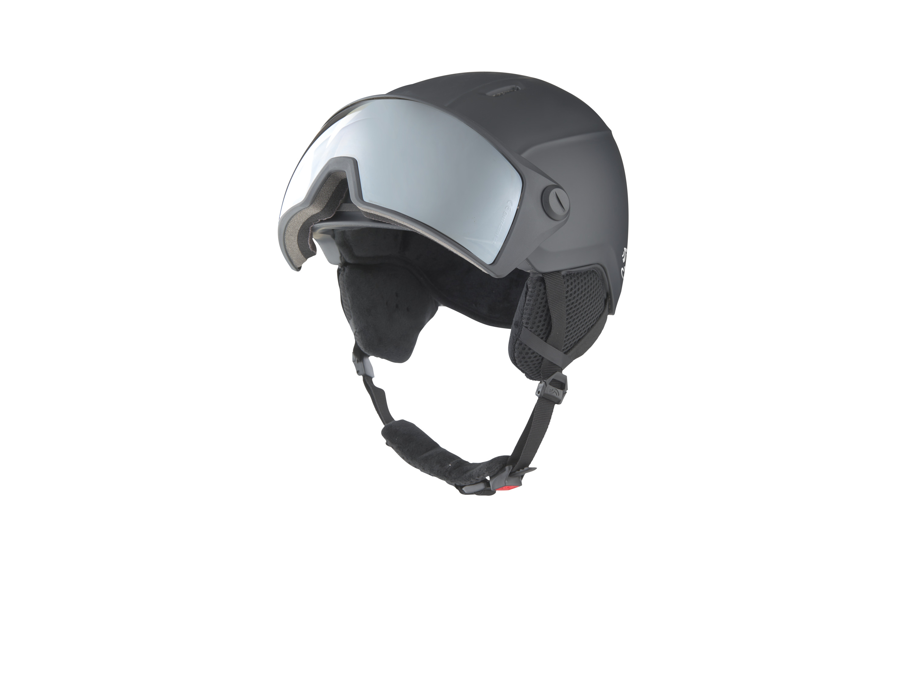 Thumbnail - CRIVIT Kinder Skihelm mit selbsttönendem Visier (Schwarz)