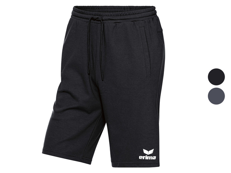 Schwarze Sporthose mit Kordelzug von Erima.