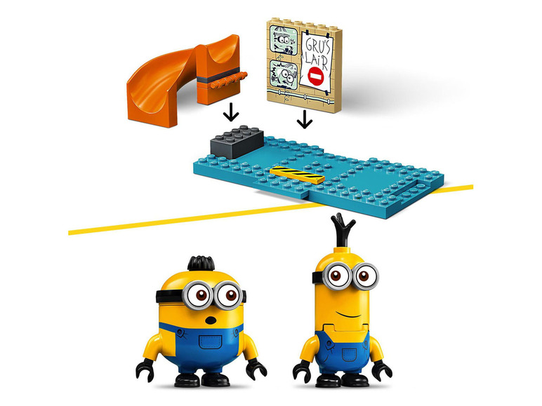 Gehe zu Vollbildansicht: LEGO® Minions 75546 »Minions in Grus Labor« - Bild 5
