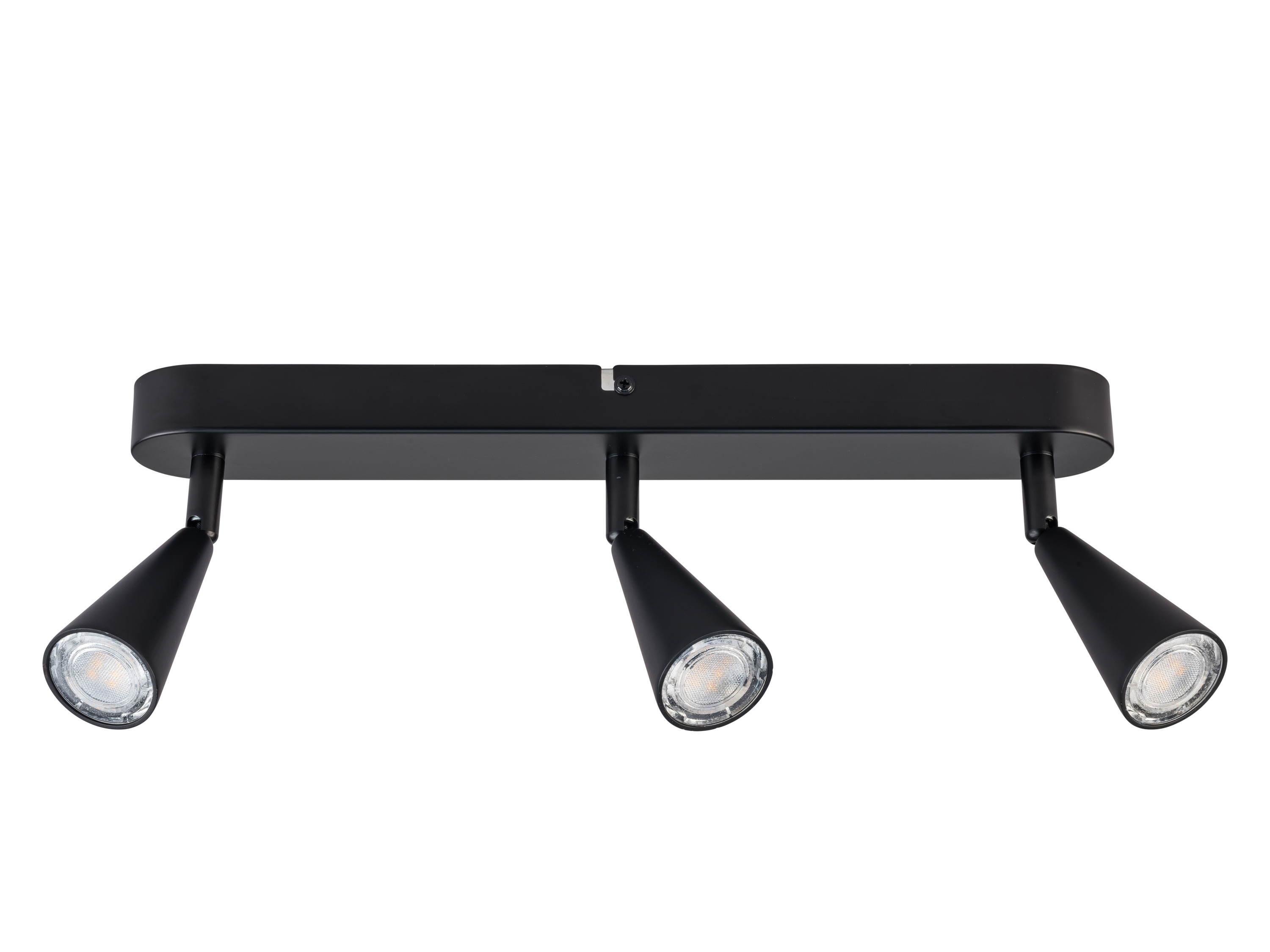 LIVARNO home Deckenspot / Wand-/Deckenschiene 3flammig (oval/schwarz) | 04052916199848