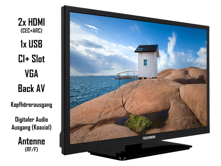 Gehe zu Vollbildansicht: TELEFUNKEN Fernseher »XH24SN550MVD« HD ready Smart TV - Bild 13