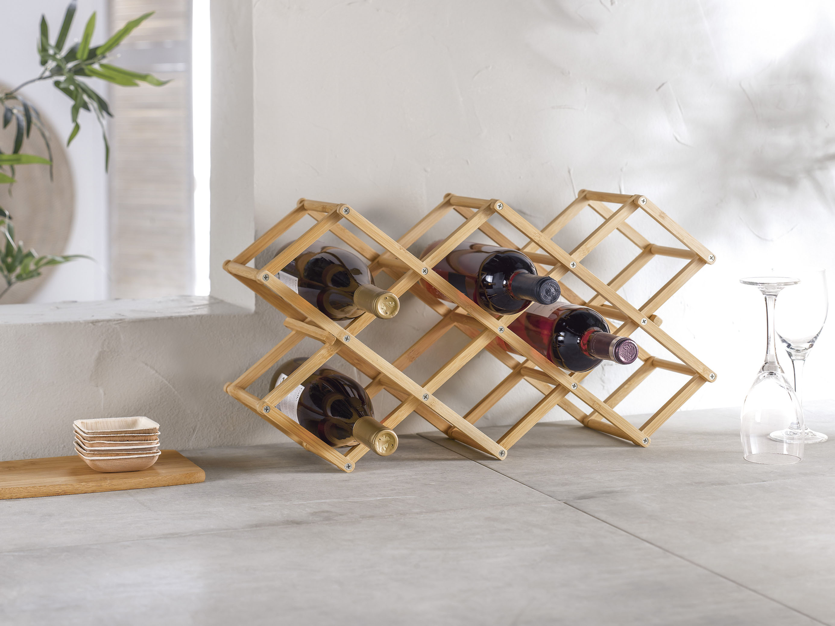 LIVARNO HOME Weinregal Bambus (klappbar) – Bild 2 von 3