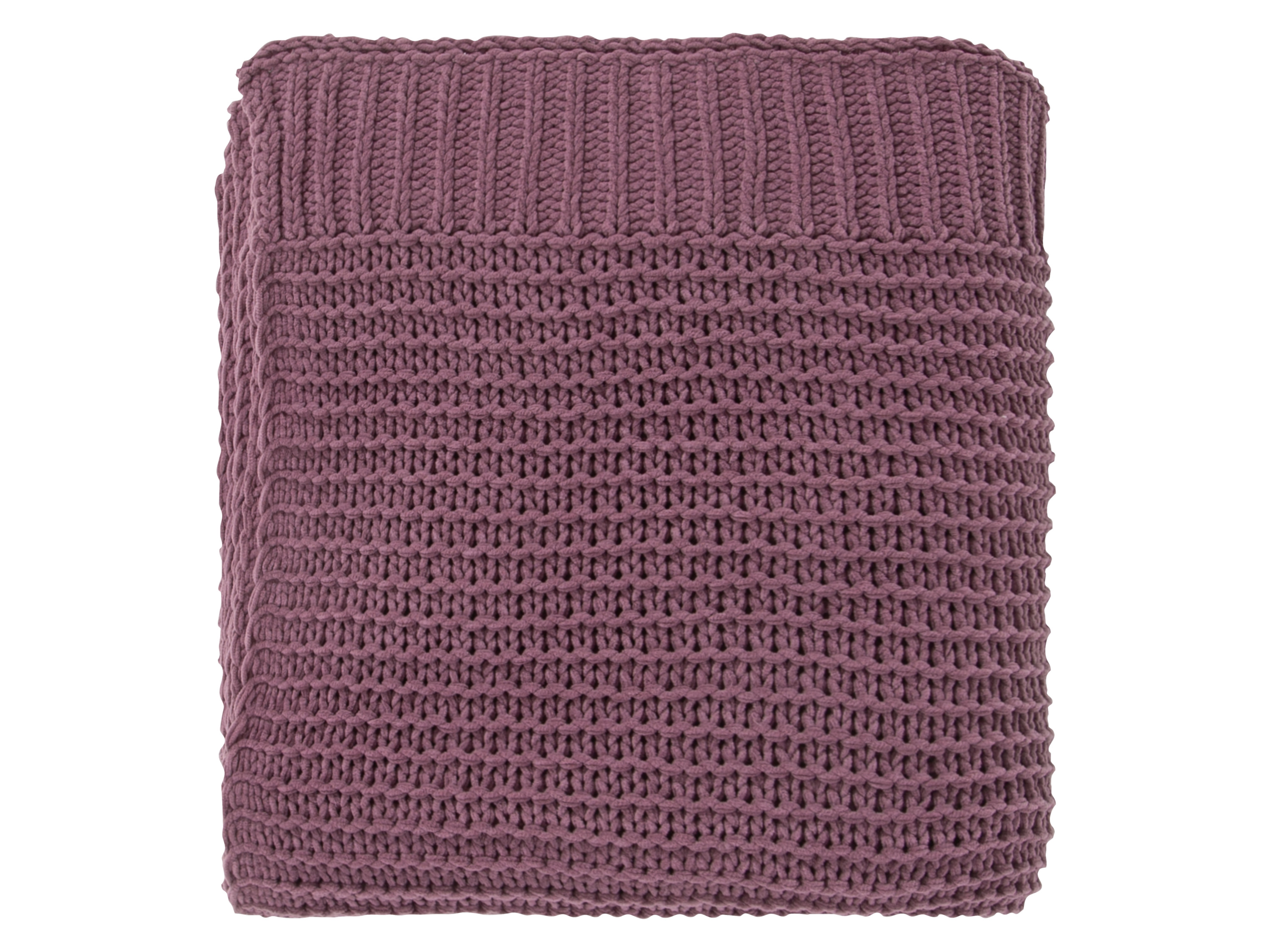 Thumbnail - LIVARNO home Kuscheldecke Chenille, 125 x 140 cm (Violett)