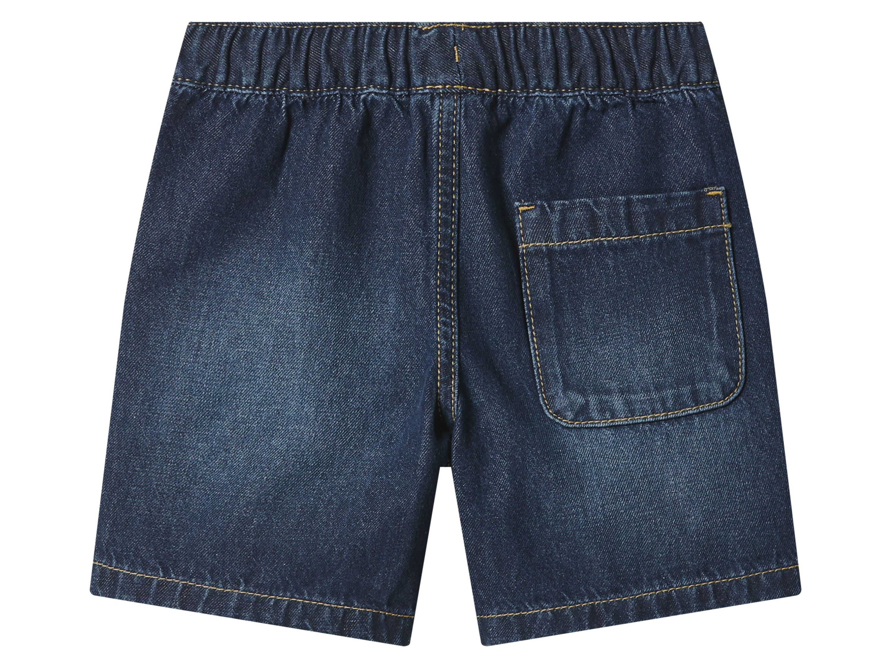LUPILU® Kinder Jeansshorts (Bändel/dunkelblau, 98/104) – Bild 2 von 2