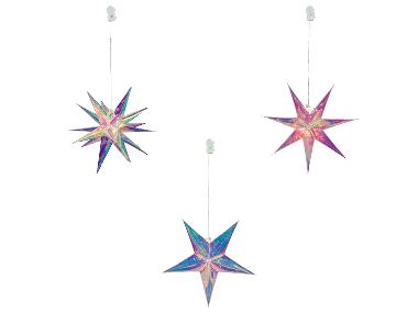 LIVARNO home Faltbarer Stern »Holographic 3D«