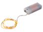 LED-Lichterkette mit transparenter Batteriebox