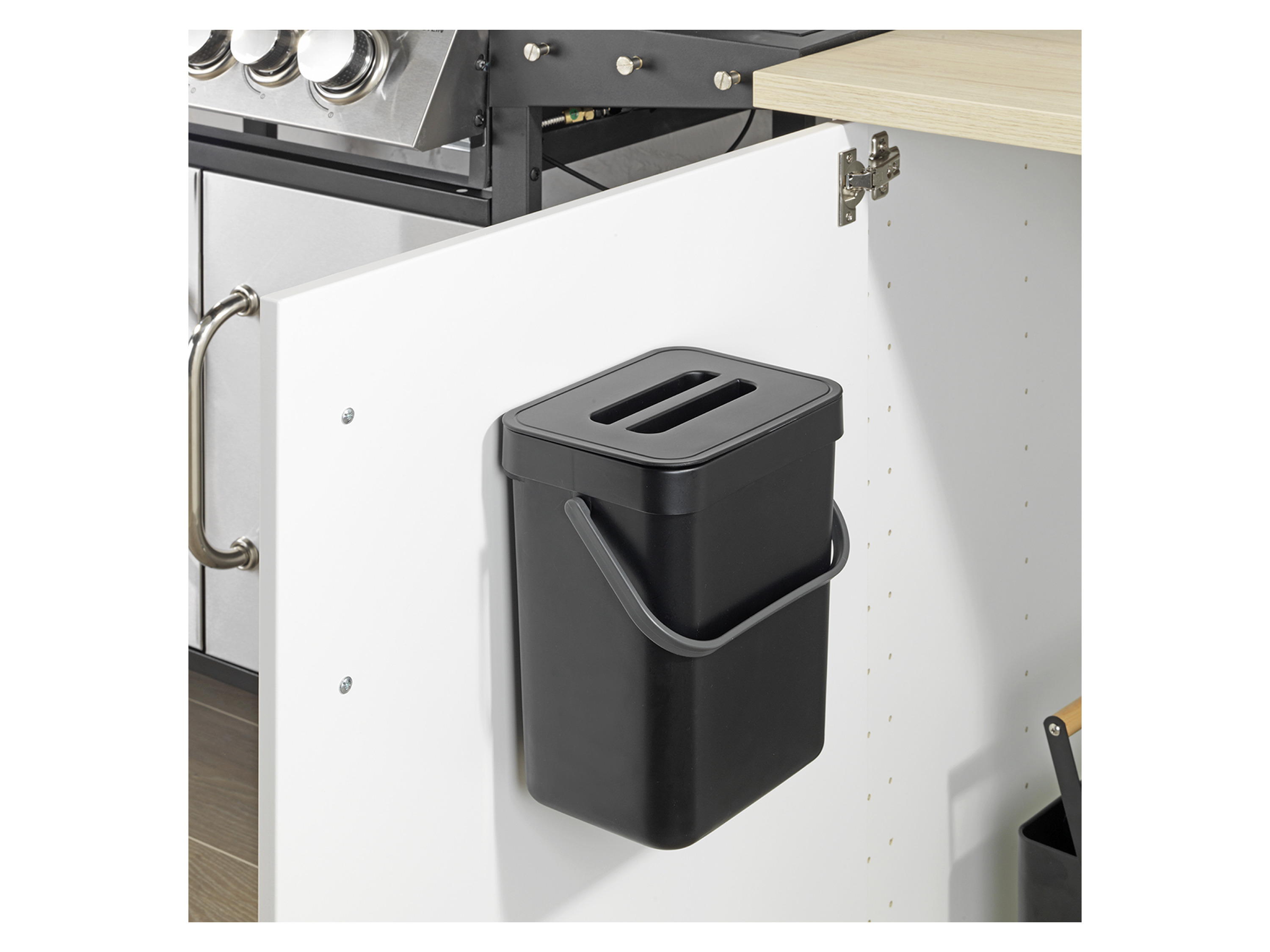 Thumbnail - Wenko Abfallsammler mit Griff »Tago«