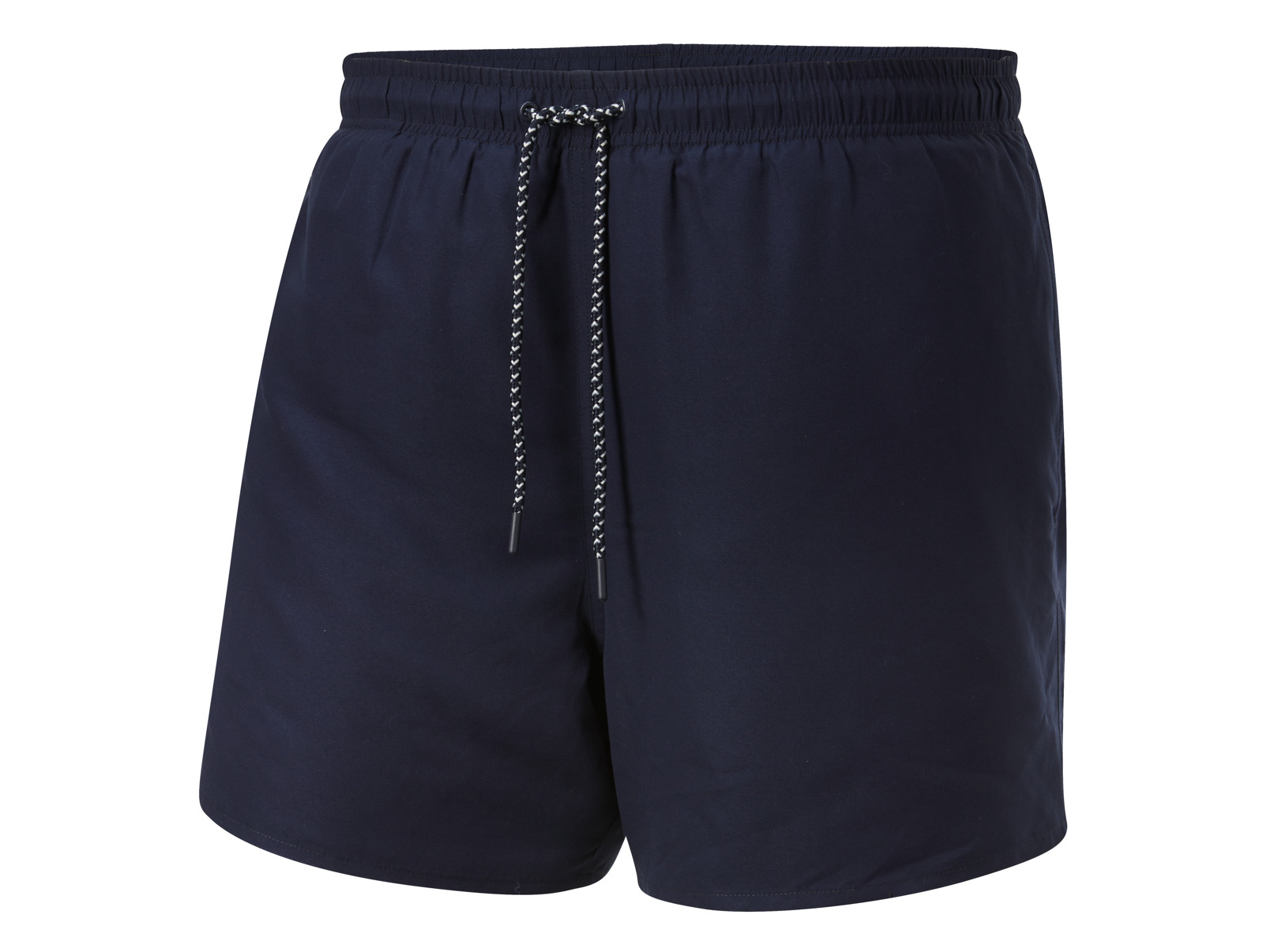 CRIVIT Herren Badeshorts (Navy, 10/4XL)““ | navy: mit praktischer Schlüsseltasche im Bund Streifen/blau: mit modischer Seersucker-Struktur Produktmerkmale tabletd Farbe: blau/weiß/gelb