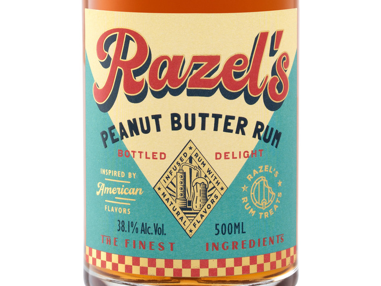 Gehe zu Vollbildansicht: Razel's Peanut Butter (Rum-Basis) 38,1% Vol - Bild 2