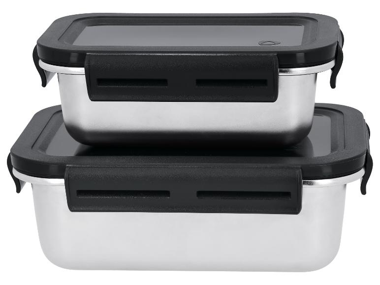 Edelstahl-Frischhaltedosen-Set