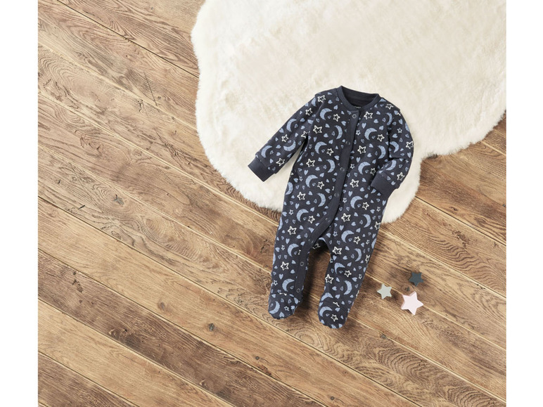 Gehe zu Vollbildansicht: lupilu® Baby Mädchen Schlafoverall aus reiner Bio-Baumwolle - Bild 21