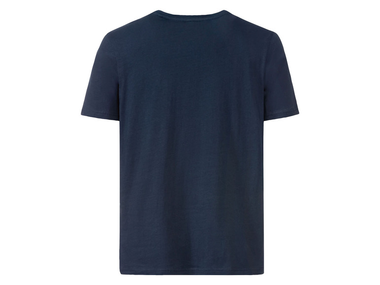 Gehe zu Vollbildansicht: LIVERGY Herren T-Shirt, 2 Stück, körpernah geschnitten, mit Baumwolle - Bild 7