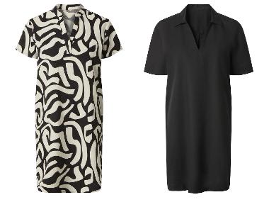 ESMARA® Damen Leinenkleid