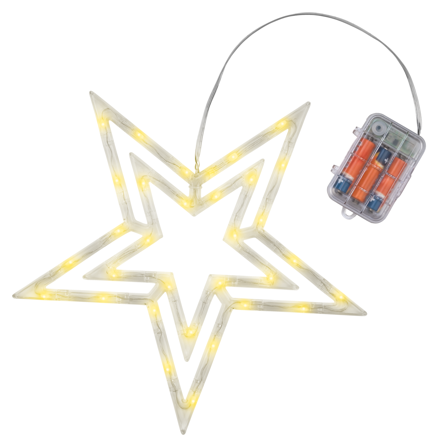 LIVARNO® LED-Fensterhänger (Stern) – Bild 3 von 4