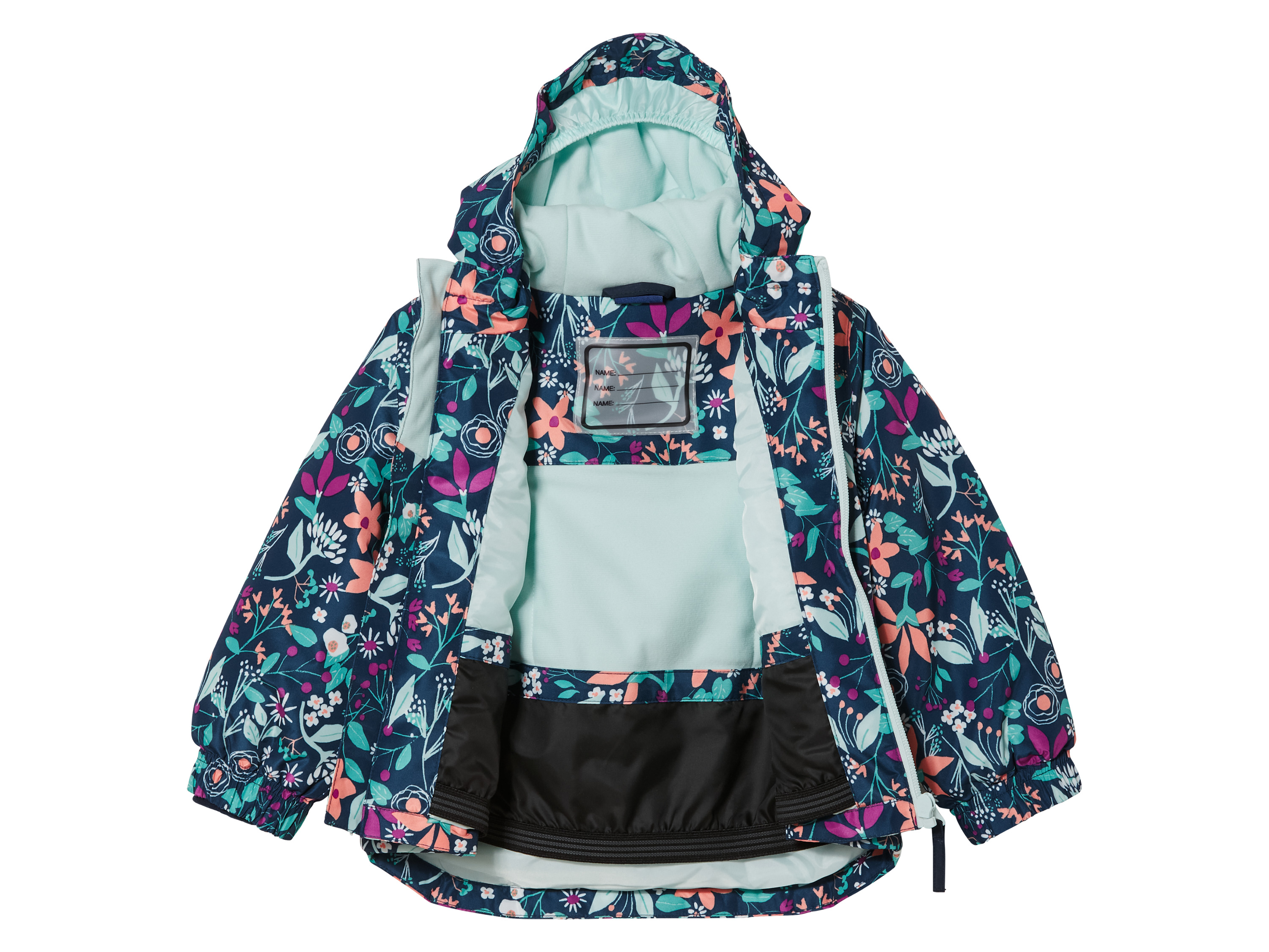 Thumbnail - lupilu® Baby/Kleinkinder Mädchen/Jungen Schneejacke (Blumen, 98/104)