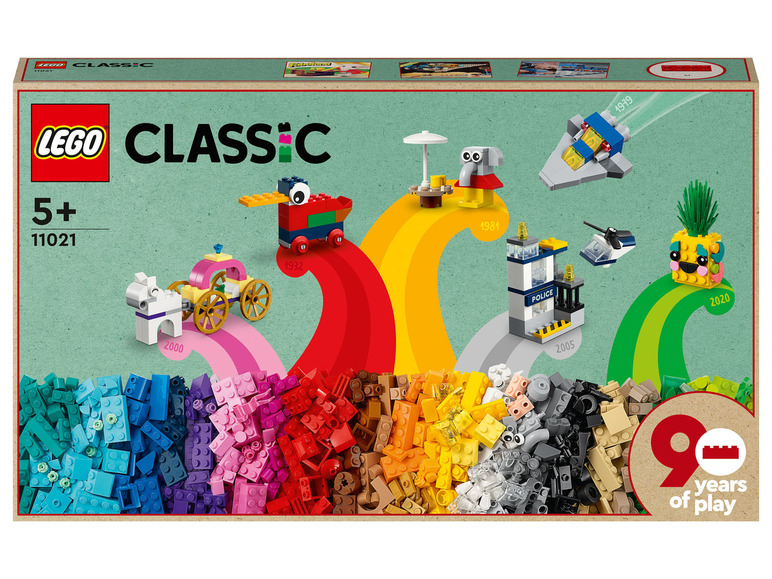 Gehe zu Vollbildansicht: LEGO® Classic 11021 »90 Jahre Spielspaß« - Bild 1