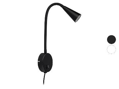 LIVARNO home LED-Wandleuchte, mit flexiblem Metallhals